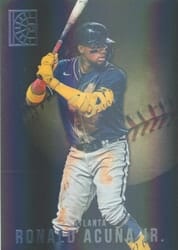 2022 Panini Capstone Base Set Ronald Acuna Jr. #1 card