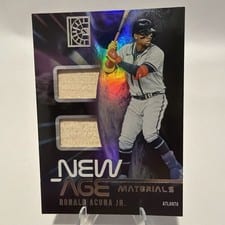 2022 Panini Capstone New Age Materials Ronald Acuna Jr. #NAM-RA card