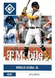 2022 Panini Chronicles Base Set Ronald Acuna Jr. #35 card