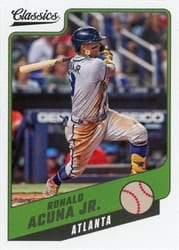 2022 Panini Chronicles Classics Ronald Acuna Jr. #20 card