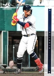 2022 Panini Chronicles Luminance Ronald Acuna Jr. #19 card