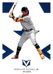 2022 Panini Chronicles Vertex Ronald Acuna Jr. #2 card