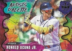 2022 Panini Diamond Kings Artist's Palette Ronald Acuna Jr. #AP-14