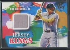 2022 Panini Diamond Kings Jersey Kings Ronald Acuna Jr. #JK-RAJ card