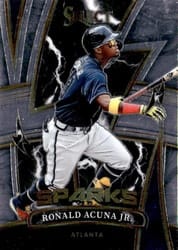 2022 Panini Select Sparks Ronald Acuna Jr. #SP3 card