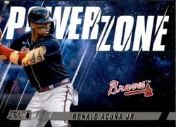 2022 Stadium Club Power Zone Ronald Acuña Jr. #PZ-1 card