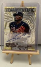 2022 Stadium Club Team of the Future Autographs Ronald Acuña Jr. #TOFA-RA card
