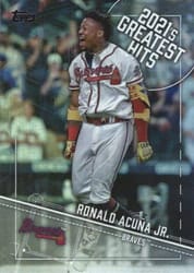 2022 Topps 2021 Greatest Hits Ronald Acuña Jr. #21GH-11 card