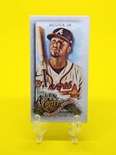 2022 Topps Allen & Ginter Mini Metal Ronald Acuña Jr. #14 card