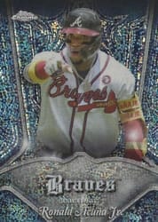 2022 Topps Chrome Pinstriped Ronald Acuña Jr. #P-7 card
