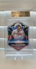 2022 Topps Cosmic Chrome Youth Invasion Ronald Acuña Jr. #YI-12 card