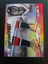 2022 Topps Flashiest Feet Autographs Ronald Acuña Jr. #FF-5 card