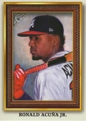2022 Topps Gallery Portrait Gallery Ronald Acuña Jr. #PG-16 card