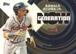 2022 Topps Generation Now Ronald Acuña Jr. #GN-33 card