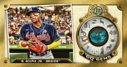 2022 Topps Gypsy Queen Gem Minis Ronald Acuña Jr. #GGM-30 card