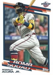 2022 Topps Opening Day Bomb Squad Ronald Acuña Jr. #BS-13 card