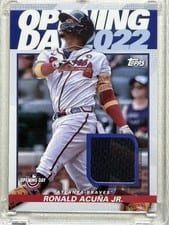 2022 Topps Opening Day Relics Ronald Acuna Jr. #ODR-RA card