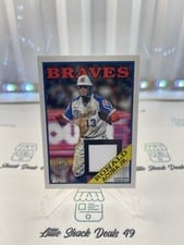2023 Topps 1988 Topps Baseball Relics (Series 2) Ronald Acuña Jr. #88R-RA card