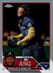 2023 Topps Chrome Update 2023 All-Star Game Ronald Acuña Jr. #ASGC-7 card