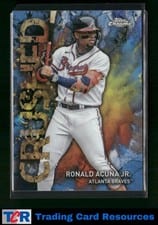 2023 Topps Chrome Update Crushed Ronald Acuña Jr. #C-13 card