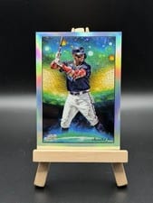 2023 Topps Cosmic Chrome Stars in the Night Ronald Acuña Jr. #STN-8 card