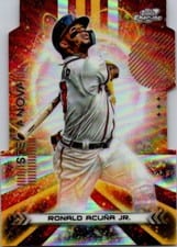 2023 Topps Cosmic Chrome Stella Nova Ronald Acuña Jr. #STN-1 card