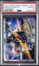 2023 Topps Cosmic Chrome Supernova Ronald Acuña Jr. #SN-11 card