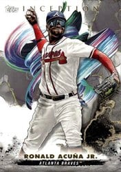 2023 Topps Inception Base Set Ronald Acuña Jr. #73 card