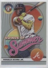 2023 Topps Pristine Swings of Summer Ronald Acuña Jr. #SS-2 card