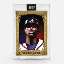 2023 Topps Project 100 Base Set Ronald Acuna Jr #6 card