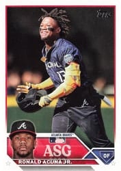 2023 Topps Update 2023 All-Star Game Ronald Acuña Jr. #ASG-7 card