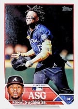 2023 Topps Update All Star Game Ronald Acuna Jr. #ASG-7 card