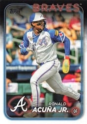 2024 Topps Base Set Ronald Acuña Jr. #1 card