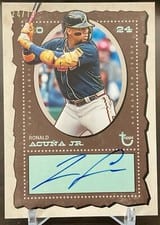 2024 Topps Brooklyn Collection Autographs Ronald Acuña Jr. #AC-RAC card