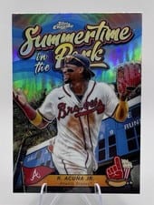 2024 Topps Chrome Summertime in the Park Ronald Acuña Jr. #SITP-5 card