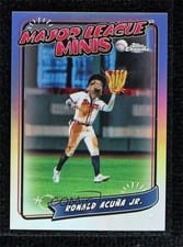 2024 Topps Chrome Update Major League Minis Ronald Acuña Jr. #MM-13 card