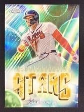 2024 Topps Chrome Update Stratospheric Stars Ronald Acuña Jr. #SSC-3 card