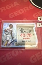 2024 Topps Holiday Making the Nice List Ronald Acuña Jr. #MNL-16 card