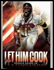 2024 Topps Update Let Him Cook Ronald Acuña Jr. #LHC-4 card
