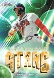 2024 Topps Update Stratospheric Stars Ronald Acuña Jr. #SS-3 card