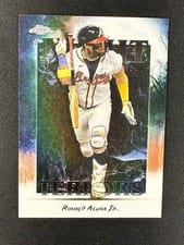 2025 Topps Chrome Update Night Terrors Ronald Acuña Jr. #NT-3 card