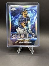 2025 Topps Cosmic Chrome Stella Nova Ronald Acuña Jr. #SN-7 card
