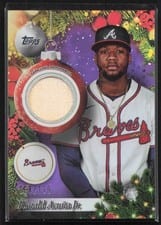 2025 Topps Holiday Relics Ronald Acuña Jr. #PR-RA card
