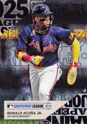 2025 Topps Training Grounds Ronald Acuña Jr. #TG-16 card