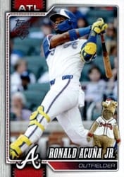 2026 Topps Hidden Mascots Ronald Acuña Jr. #50 card