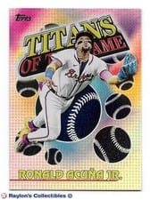 2026 Topps Titans Of The Game Ronald Acuna Jr. #TOG-7 card