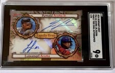 2024 Bowman's Best Family Tree Dual Autographs Ronald Acuña Jr. / Luisangel Acuña #FDA-AA card