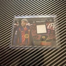 2025-26 Topps UEFA Club Competitions Topps Superstar Relics Ronald Araújo #TSR-RJ card