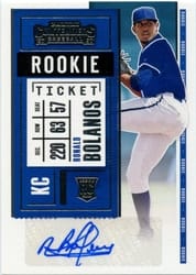 2020 Panini Contenders Base Set Ronald Bolanos #143 card
