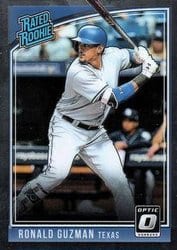 2018 Donruss Optic Base Set Ronald Guzman #49 card